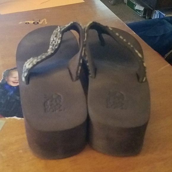 Bee Bops Beehive Size 9 Furry Leopard 1.5" Heel - Picture 3 of 4